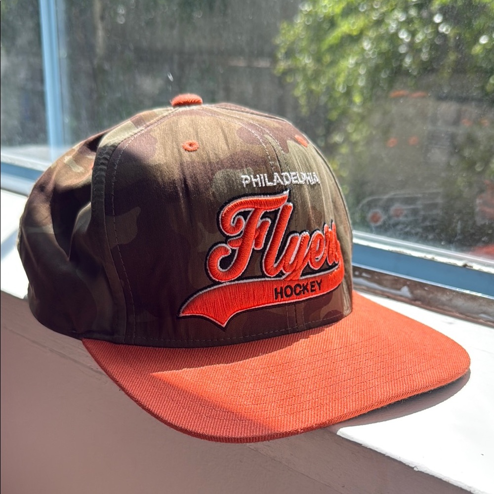 P.F. Flyers Camouflage and Orange Hat